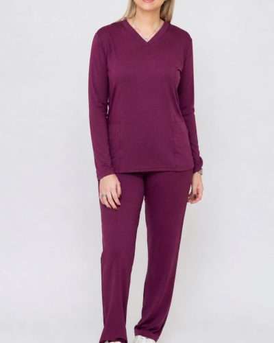 Conjunto Scrub Feminino Basic | Manga Longa